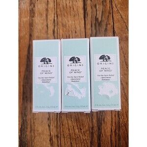 3x Origins Peace Of Mind On The Spot Relief Sensory Treatment .5oz Vegan